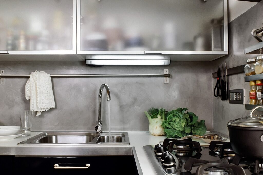 Mikrocement w kuchni