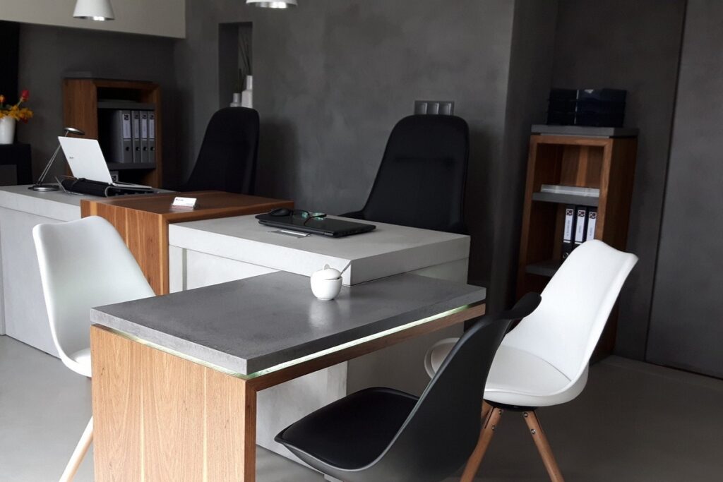 Meble z mikrocementu