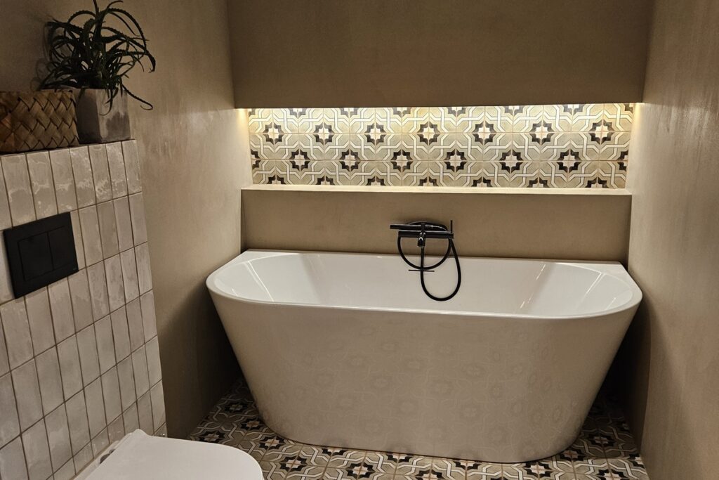 Mikrocement w łazience