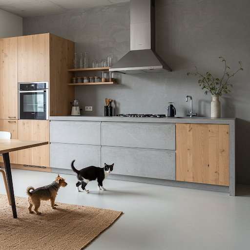 Meble z mikrocementu