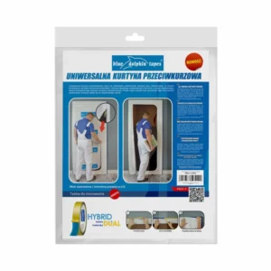 Kurtyna z zamkiem błyskawicznym na drzwi 100x215cm